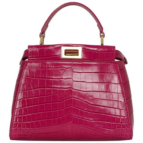 fendi hot pink bag|pink fendi crossbody canvas print.